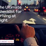 Checklist for Driving at Night